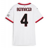 AC Milan Ismael Bennacer #4 Replica Away Shirt Ladies 2024-25 Short Sleeve